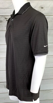 Nike Golf Para Hombre Calce Seco Polo Gris Borde en Contraste Talla Mediana Gris Usado en Excelente Condición A4805 Foto 1 de 4