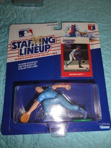 1988 HOF GEORGE BRETT #5 Kansas City Royals Starting Lineup Look at Condition