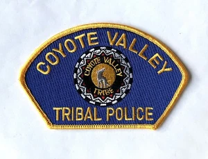 Obsolete Coyote Valley Tribal Police patch, California - Picture 1 of 1