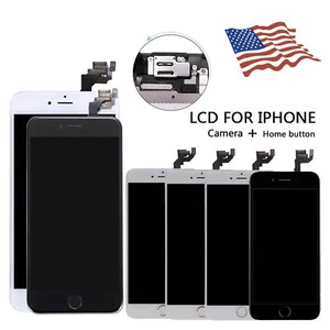 For iPhone 8 6 6s 7 Plus LCD Display Screen Touch Digitizer Replacement +Camera - Picture 1 of 52