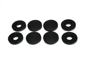 Carmats BLACK Fixation Clips for Mercedes-Benz Floor Mat Fasteners Holder 4pcs - Picture 1 of 10