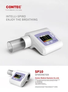 SP10 Digitales Lungenvolumengerät Spirometer Lungenfunktion,+Mundstück Germany - Bild 1 von 6