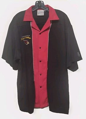 Camisa De Colección Cruisin EE. UU. Para Hombres XL Cardenales de San Luis Bowling Rockabilly Manga Corta Foto 1 de 4