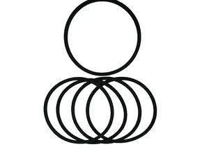 Thick Carter/Edelbrock Air Filter Housing Base Gasket - Five Pack. - Imagen 1 de 1
