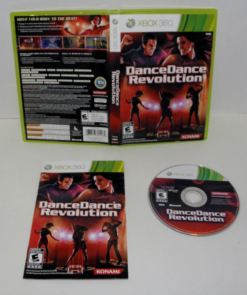 Dance Dance Revolution Microsoft Xbox 360, 2011 Game only  - Image 1 of 1