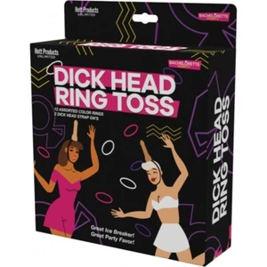 HOTT Products Pecker Head Ring Toss Game with Assorted Color Rings, New - Picture 1 of 2