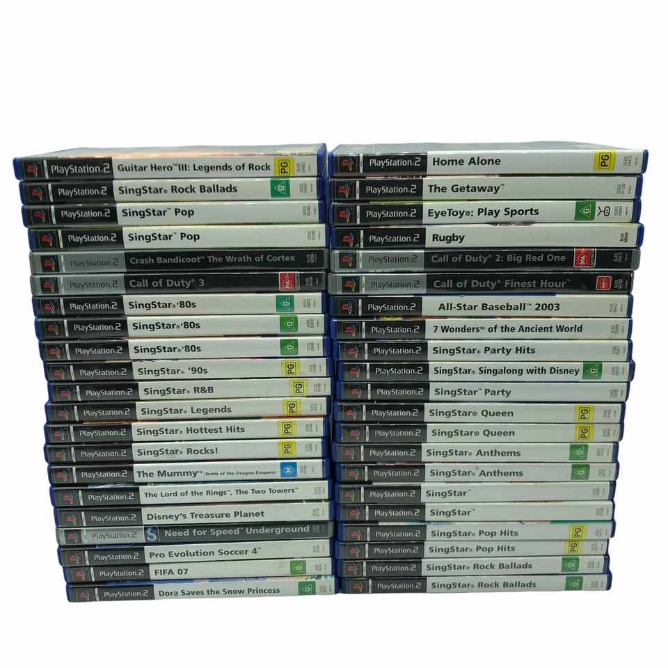 PS2 Playstation 2 Games - Large Selection of Titles - Posts Overseas - Image 1 of 4