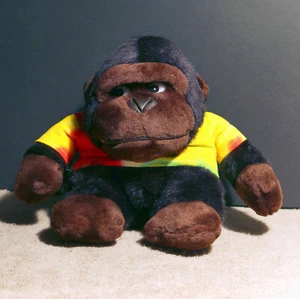 Retro 2000 Kellogg's Very Rare Snack Ums Plush Gorilla Monkey Stuffed Animal Toy - Picture 1 of 5