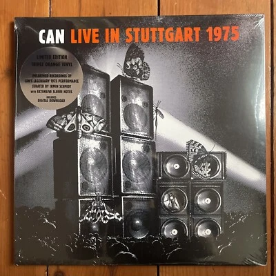 CAN Live in Stuttgart 1975 Unplayed/sealed Limited Edition orange vinyl 3xLP+DL - Image 1 of 4
