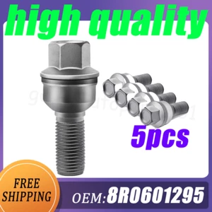 5pcs Wheel Bolt Scew 8R0601295 For Audi Q5 2009-2013 AUDI A8/S8 QUATTRO 10-13 - Picture 1 of 7