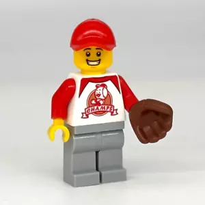 LEGO Baseball Spieler Minifigur Champs Handschuh BAM Little League - NEU - Bild 1 von 3