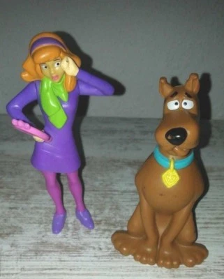 Scooby Doo Figuren | Daphne & Scooby | Cartoon Hund Sammlerstücke - Bild 1 von 4