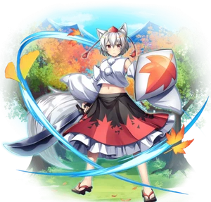 Momiji Touhou LostWord Outdoor Anime Aufkleber 6" Autoaufkleber - Bild 1 von 1