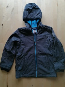 Esprit Kinder Jungen Jacke Übergangsjacke leicht gefüttert grau Größe 116/122 - Bild 1 von 3