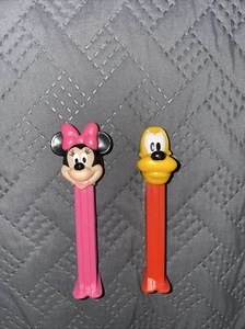 Disney Minnie Mouse and Pluto Pez Dispensers Set of 2 - Picture 1 of 3