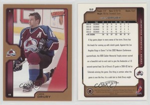 2002-03 Upper Deck Victory Bronze Chris Drury #52