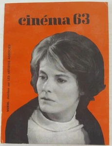 CINÉMA 63/N° 80/DOSSIER SUR MURIEL D'ALAIN RESNAIS/SEYRIG/FEU FOLLET/VENISE 1963 - Picture 1 of 2