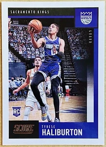 2020-21 PANINI CHRONICLES SCORE TYRESE HALIBURTON ROOKIE RC #610 NM INDY - Picture 1 of 3