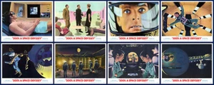 2001: A Space Odyssey 1968 11x14 Lobby Card Set 14BMB50 DRP - Picture 1 of 1