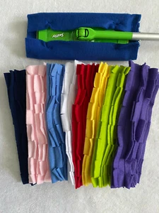 1 FLEECE MOP PAD FIT SWIFFER SWEEPER REUSABLE WASHABLE DRY DUSTING NO MOP INCL. - Picture 1 of 9