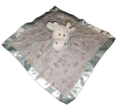 Manta de seguridad Bananafish JIRAFFE Dream Big Little One blanca muselina selva Foto 1 de 4