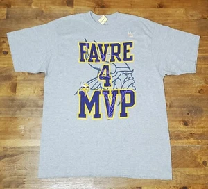 Vintage Reebok Brand NFL Minnesota Vikings "Brett Favre 4 MVP" Shirt Size M - Bild 1 von 8
