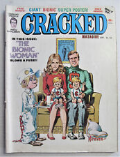 135 Cracked 1976 " The Bionic Woman " Comic Magazine -  c/sh