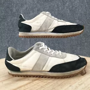 J.Crew Shoes Mens 10 Trainers In Colorblock Running Sneakers White Low BA972 - Picture 1 of 10