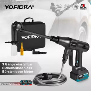 YOFIDRA® 200Bar Akku Hochdruckreiniger Auto Mobiler Druckreiniger Spritzpistole - Bild 1 von 20