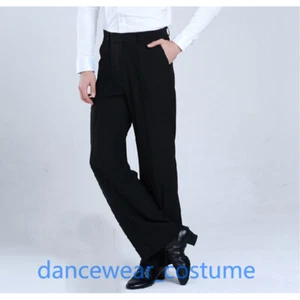 Männer Jungen Ballsaal Latein Tango modern Rumba Wettbewerb Praxis Salsa Tanz Hose - Bild 1 von 7