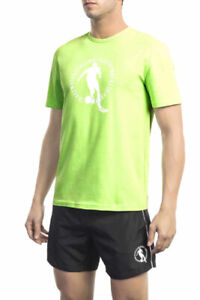 T-Shirt Bikkembergs Beachwear BKK1MTS02_GREEN(FLUO) Gr 46 48 50 52 54+ Man Shirt