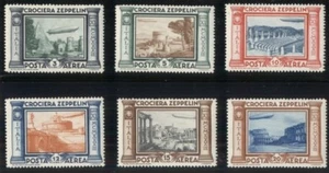 ITALY #C42-7, Complete Zeppelin set, og, NH except C42 VLH, VF, Scott $298.00 - Picture 1 of 1