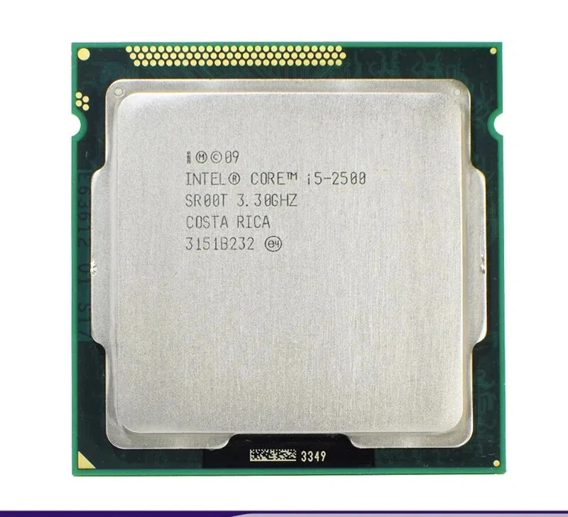 Intel Core i5 2500 3.3GHz Quad-Core LGA 1155 cpu processor - Image 1 of 1