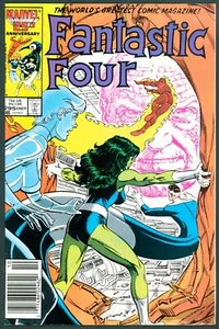Fantastic Four 295 NM- 9.2 Newsstand Marvel 1986 - Picture 1 of 3