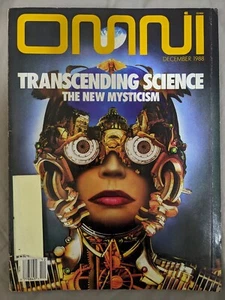 Vintage OMNI Magazine December 1989 (Science Fiction) Transcending Science - Picture 1 of 2