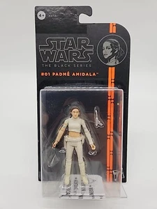 Star Wars 3.75" Black Series #01 Padme Amidala Euro Back Hasbro Action Figure - Picture 1 of 4