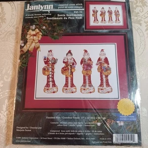 Janlynn gezählt Kreuzstich Kit 17" x 12" Santa Gefühle #45-52 - Bild 1 von 2
