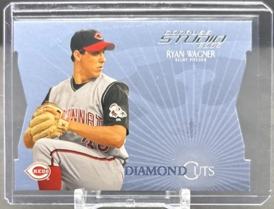 2005 DONRUSS STUDIO MLB Baseball #DC-11 Ryan Wagner Reds Diamond Cuts /250 Foto 1 de 2