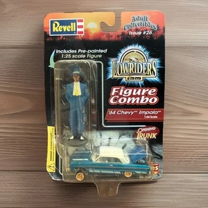 Revell Lowriders-1964 Chevy Impala 1:64 Diecast Car and 1:25 Figure Combo RARE - Picture 1 of 3