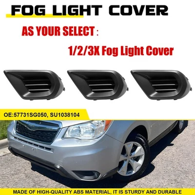FOR 2014-2016 Subaru Forester Front Left Fog Light Cover Bezel OEM SU1038104 1X - Image 1 of 4