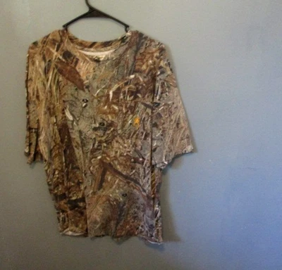 BROWNING MOSSY OAK CAMO T-SHIRT MEN'S SIZE L - Image 1 of 3