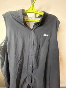 Columbia Damen 3XL Druckknopf Tank Top Angeln Outdoor schwarz - Bild 1 von 4