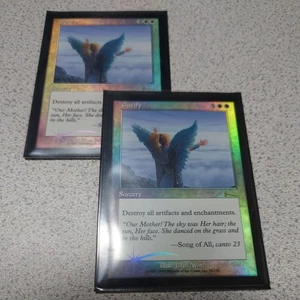 MTG ULG Purification Foil Card Set of Two Used EX+ - Picture 1 of 3