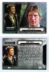 Han Solo #41 Star Wars Evolution 2016 Topps Trading Card - Picture 1 of 1