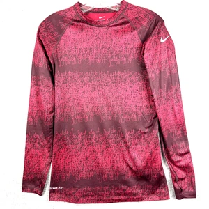 Camiseta deportiva Nike Therma-Fit manga larga para hombre mediana patrón Just Do It - Imagen 1 de 11