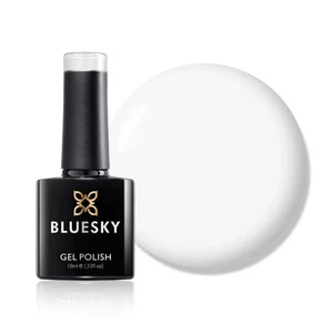 Bluesky Gel Polish - STUDIO WHITE - 80526 White UV LED Nail Varnish - Picture 1 of 10