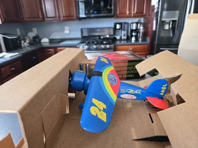 1932 Jeff Gordon #24 Lockheed Vega Model 5 Airplane Bank - Image 1 of 4