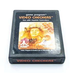 Video Checkers Atari 2600 | Cartridge Only | Tested & Working - Picture 1 of 3