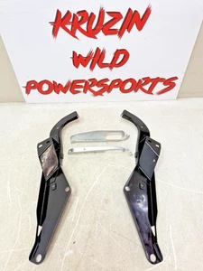 2003 HARLEY ELECTRA GLIDE Front Fairing Left Right Support Brackets - Picture 1 of 12