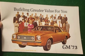 GM 1973 - breite Händleroption - Preiskatalog: ORIGINAL -- sehr ungewöhnlich! Pontiac - alt - Bild 1 von 19